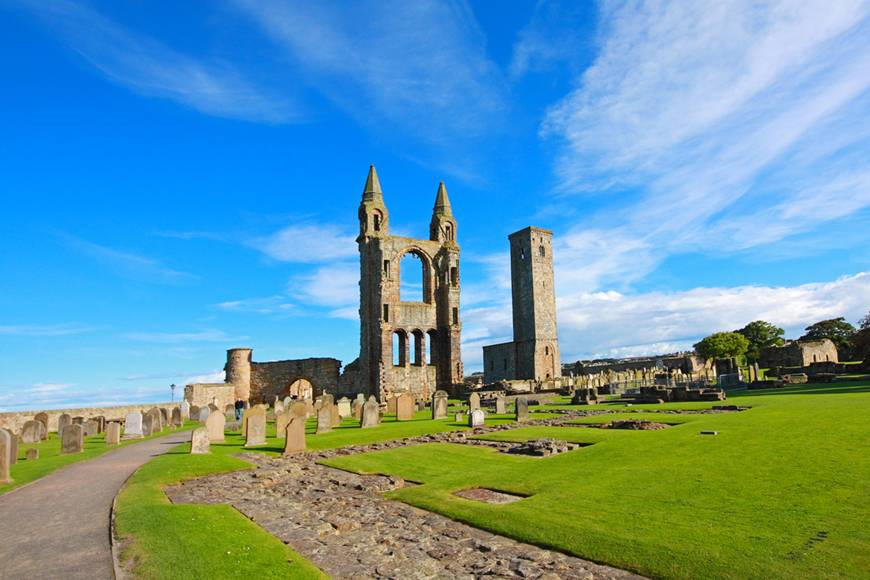 St Andrews Cathedral Ruins